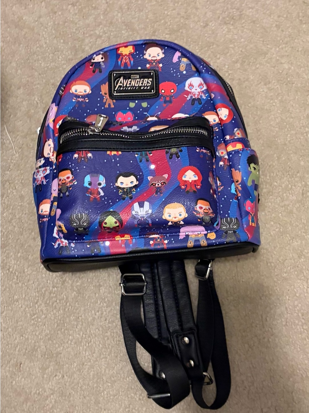 Loungefly Avengers Character Mini Backpack